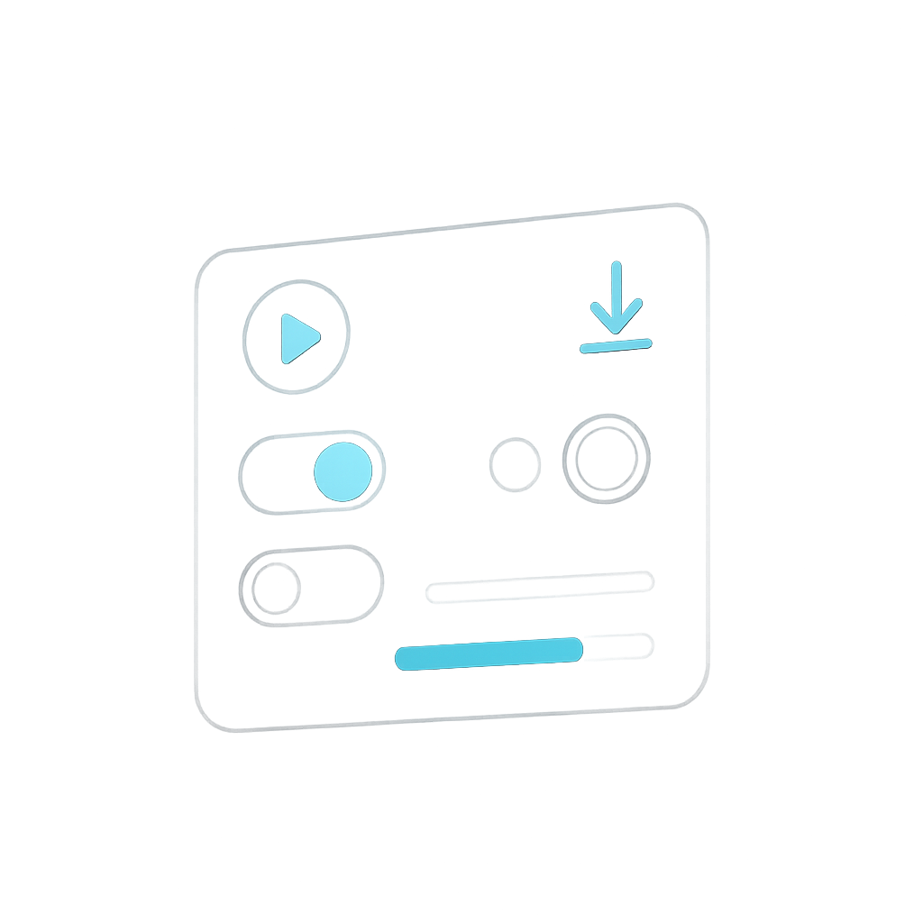 Pullyt download panel illustration